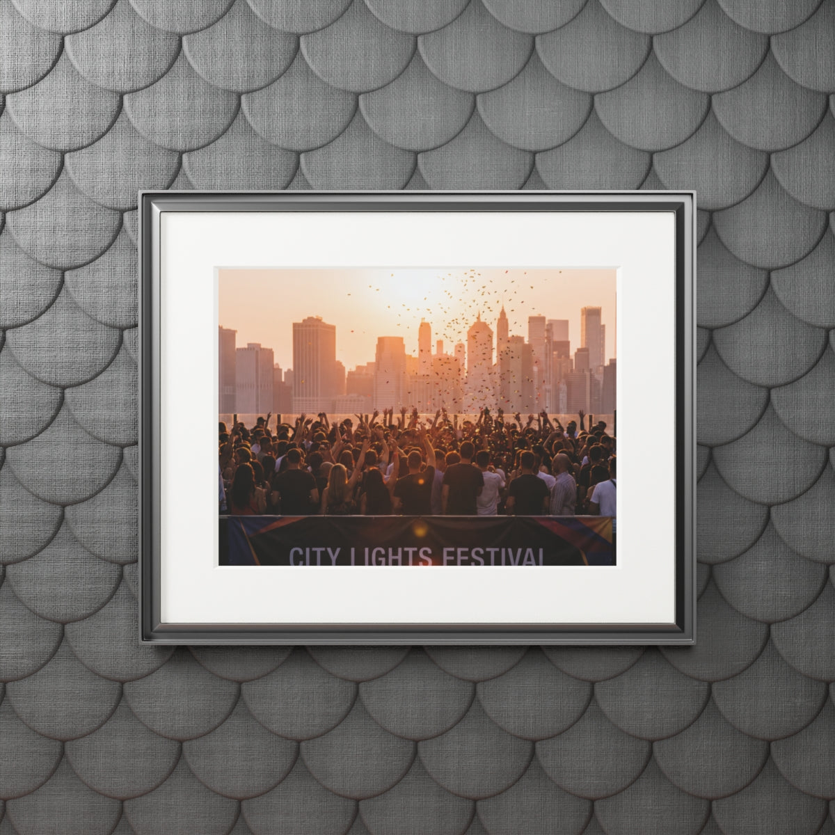 Fine Art Print (Paper Frame) - City Lights (14×11 & 20×16) |...