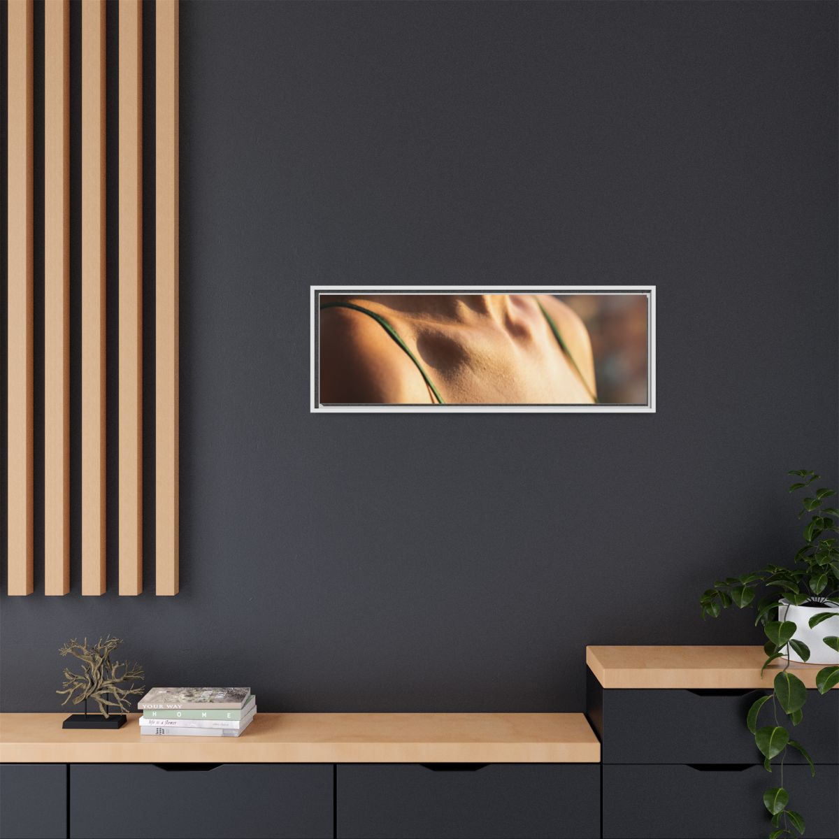 Framed Matte Canvas - Sunlit Muse
