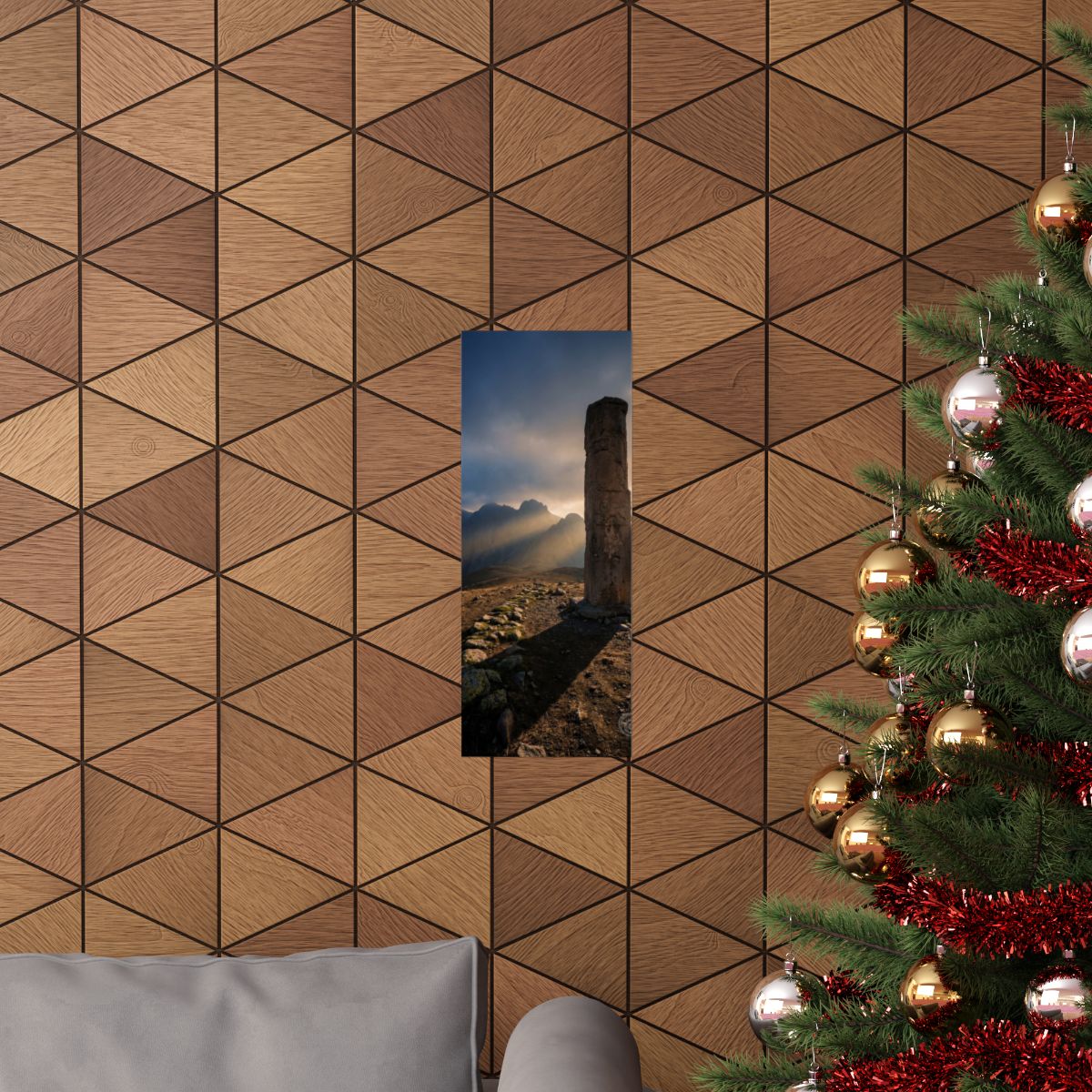 Matte Vertical Posters - Mystic Monolith Ancient Persian......