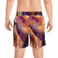 Men's Mid-Length Swim Shorts - Shattered Elegance | Echovira...