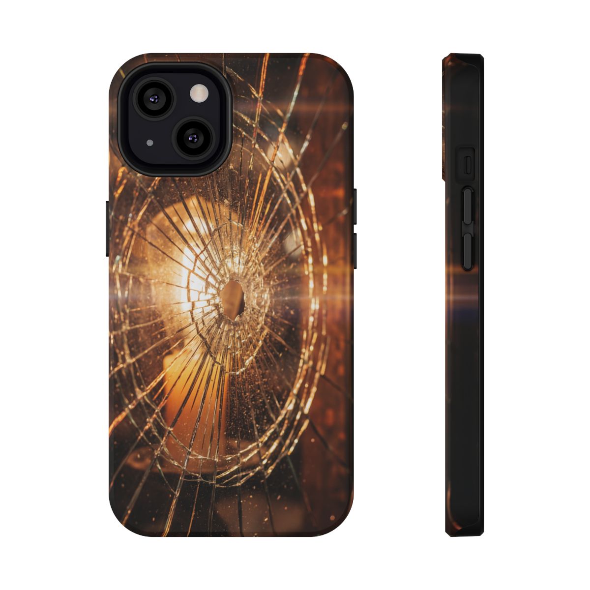 Impact-Resistant Case - Moody Fractured Glass— sizes part 1/2