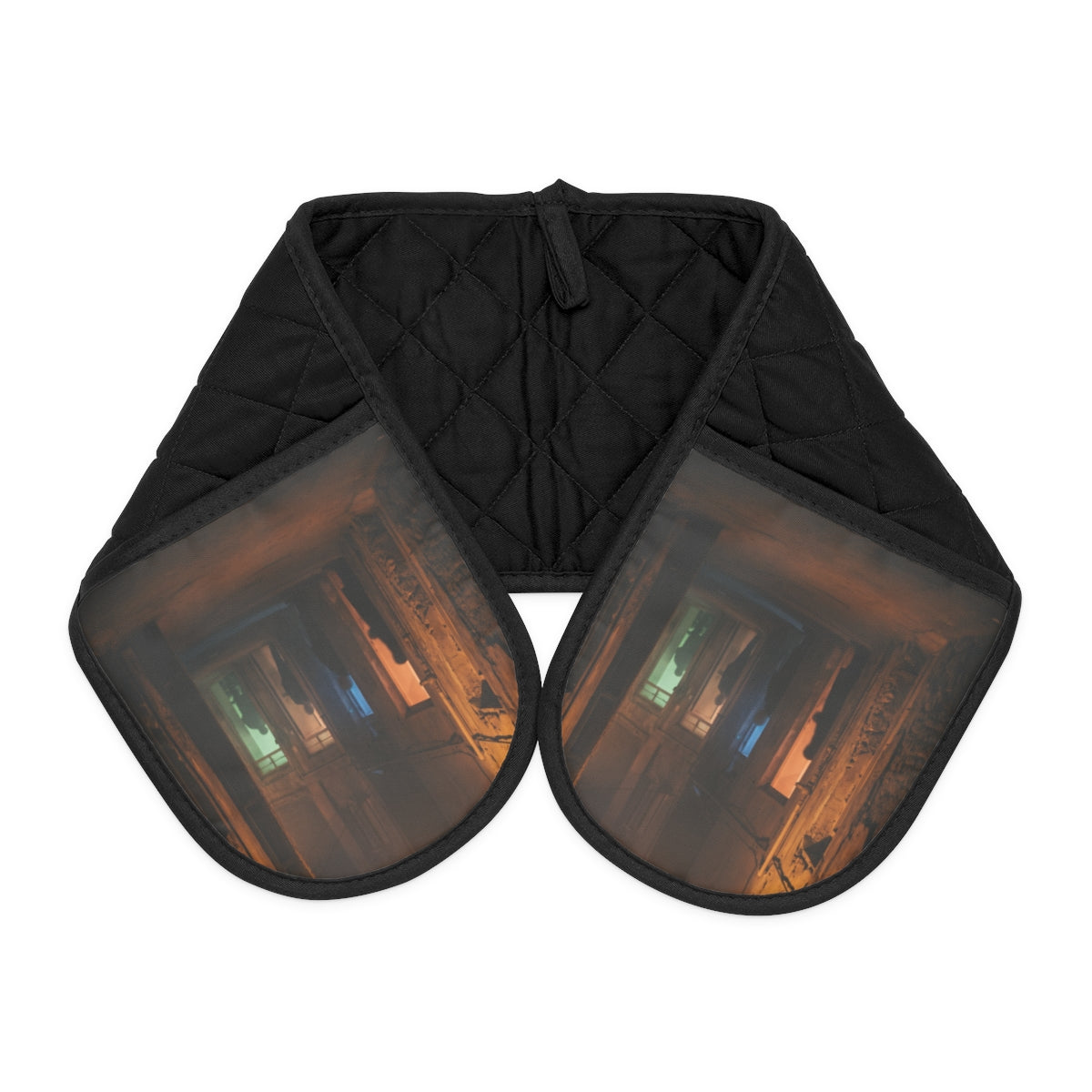 Oven Mitts - Nocturnal Echoes Cinematic Alleyway Art |...
