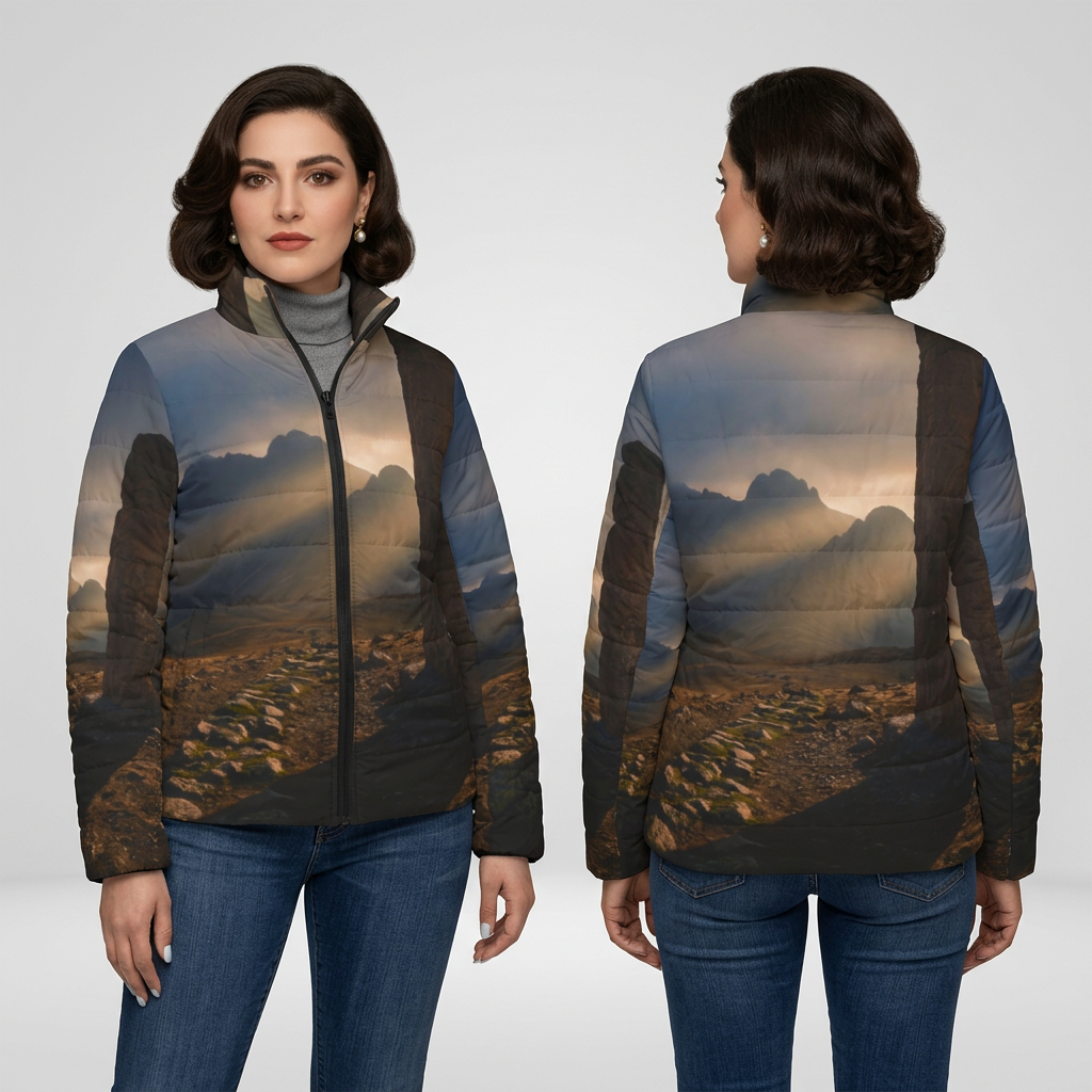 Women's Puffer Jacket - Alpine Style