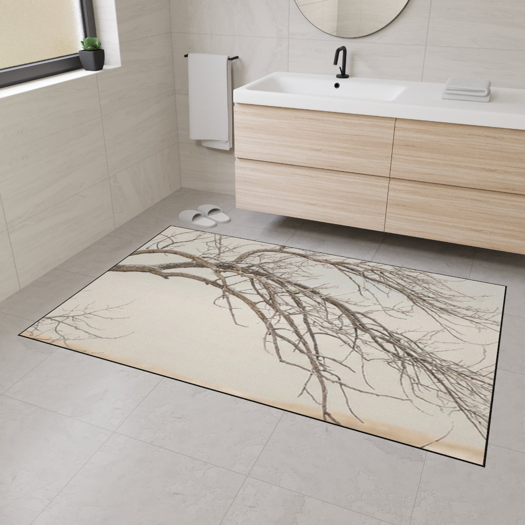 Heavy Duty Floor Mat - Winter Tree