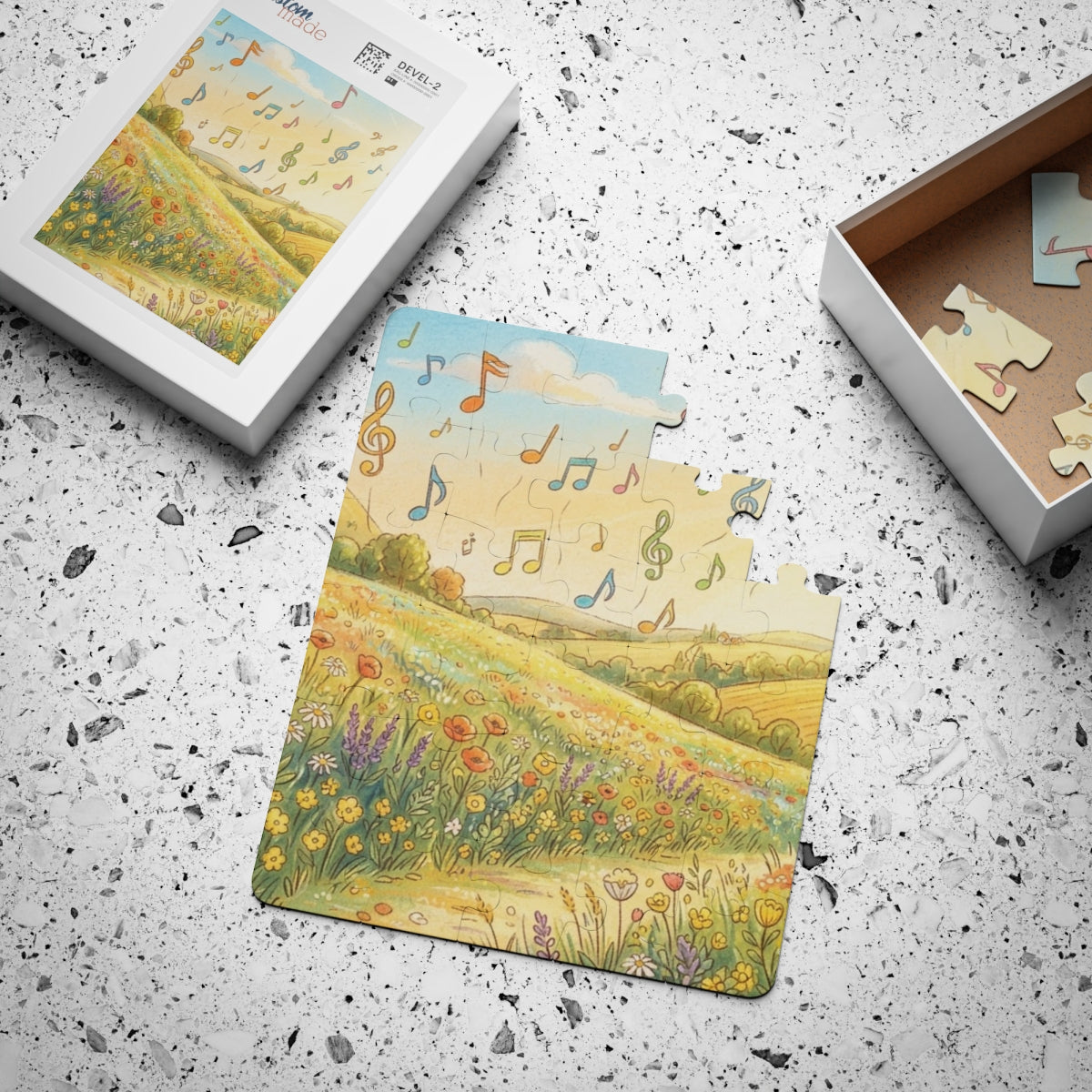 Kids' Puzzle 30-Piece - Melodic Meadow | Echovira Gallery