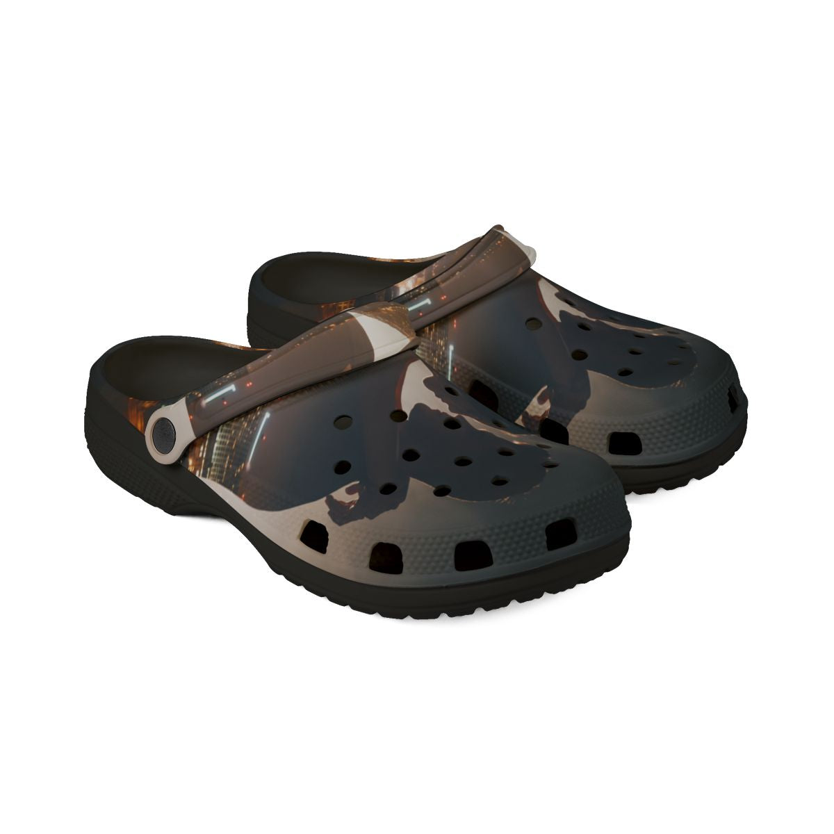 EVA Foam Rubber Shoes - Metropolitan Twilight | Echovira...