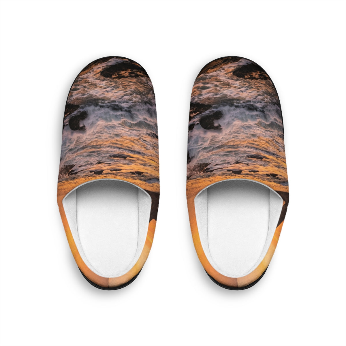 Men's Slippers - Majestic Ocean Dawn