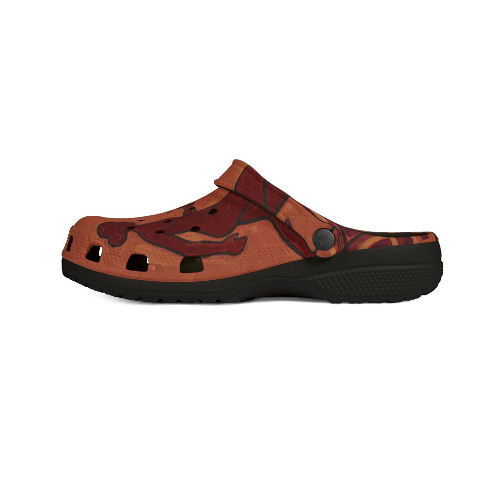 EVA Foam Shoes - Terracotta Antiquity | Echovira Gallery