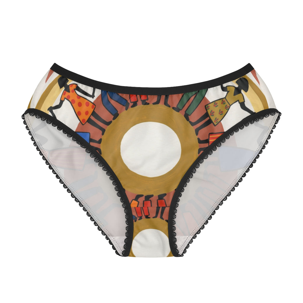 Women's Briefs - Unity Mandala Folk Art | Echovira Gallery