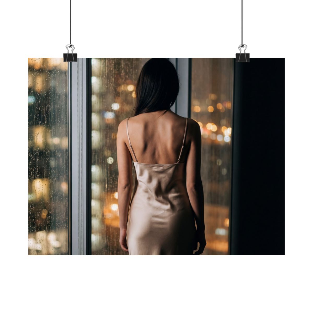 Matte Horizontal Posters - Midnight Reflections by Ella Farjad (10×8 & 54×36)