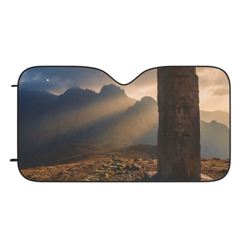 Car Sun Shades - Mystic Mountains
