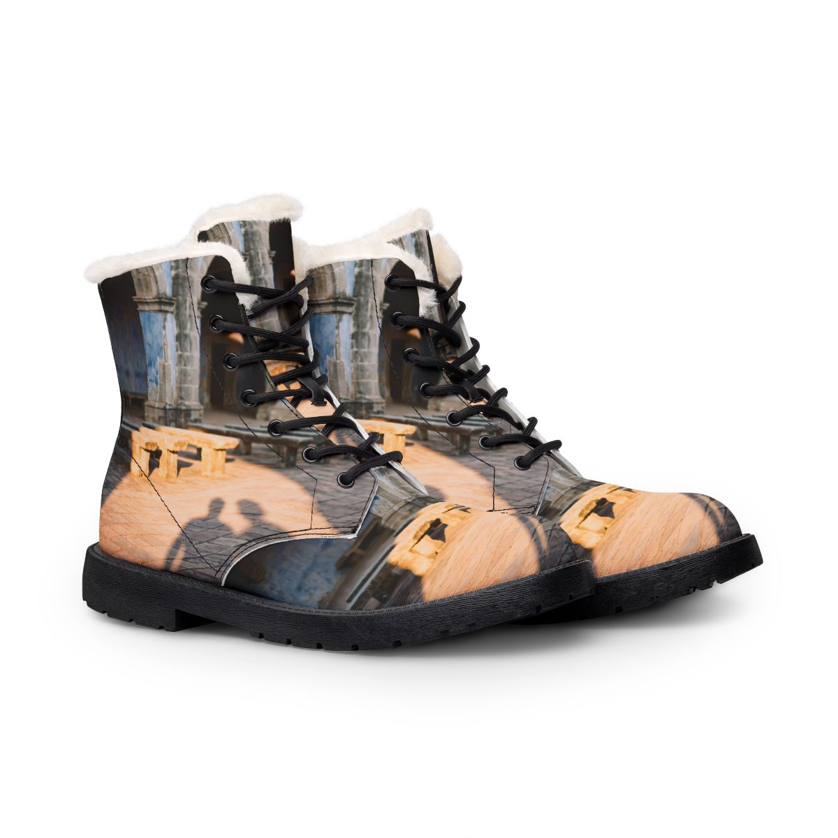 Women's Boots - Courtyard Whispers | Echovira Gallery