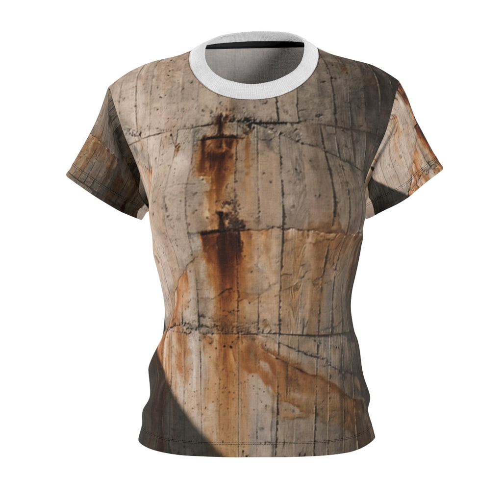Women's Brutalist Desert Silo Architectural Tee