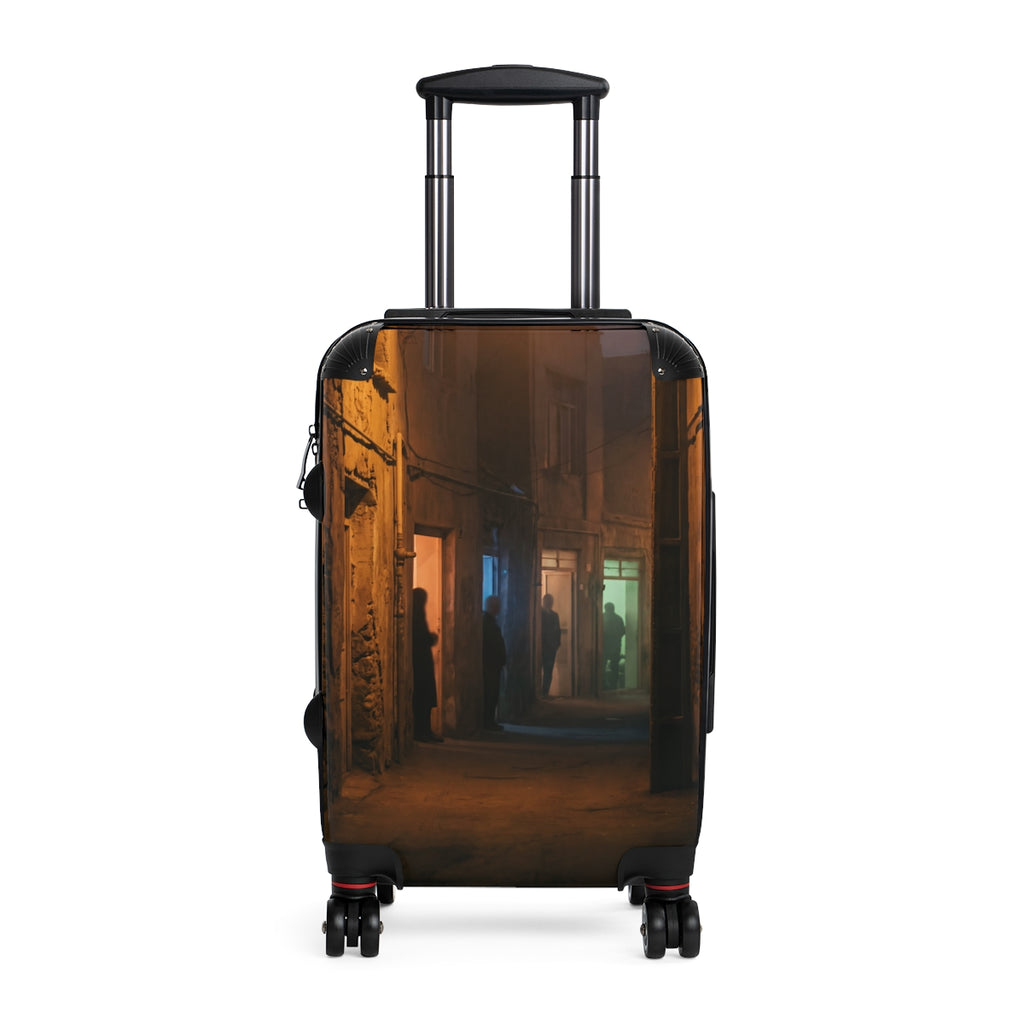 Suitcase - Midnight Shadows Alleyway | Echovira Gallery