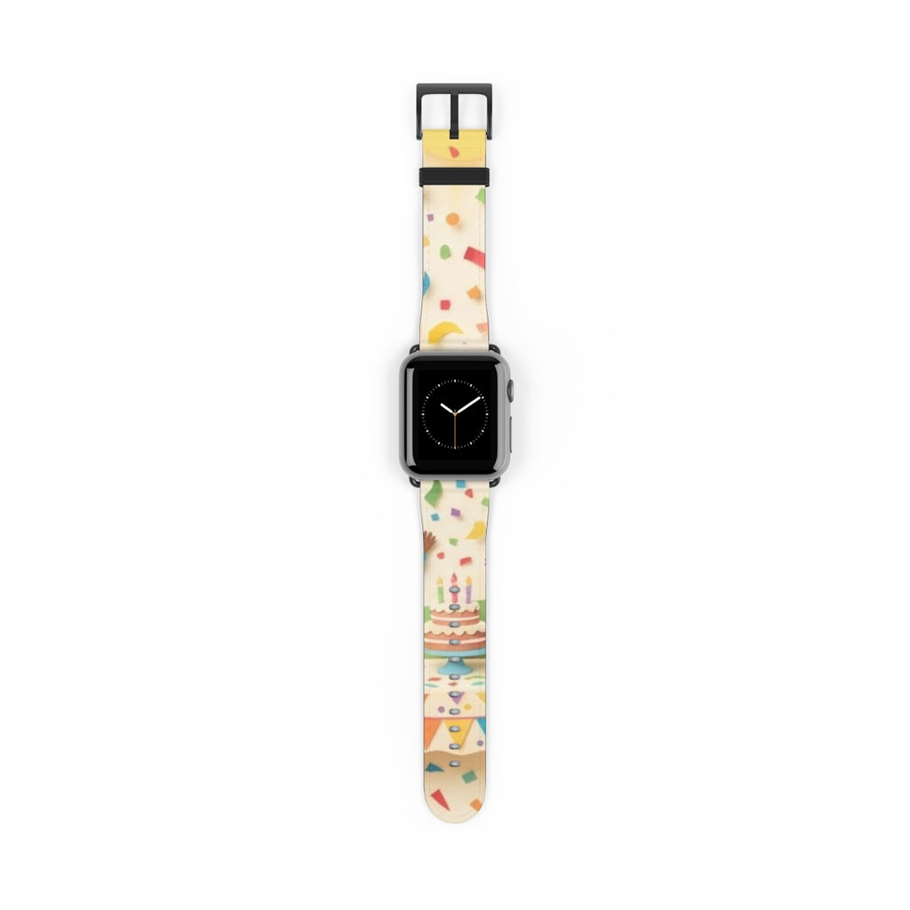Apple Watch Band - Papercut Celebration Joy Party Art |...