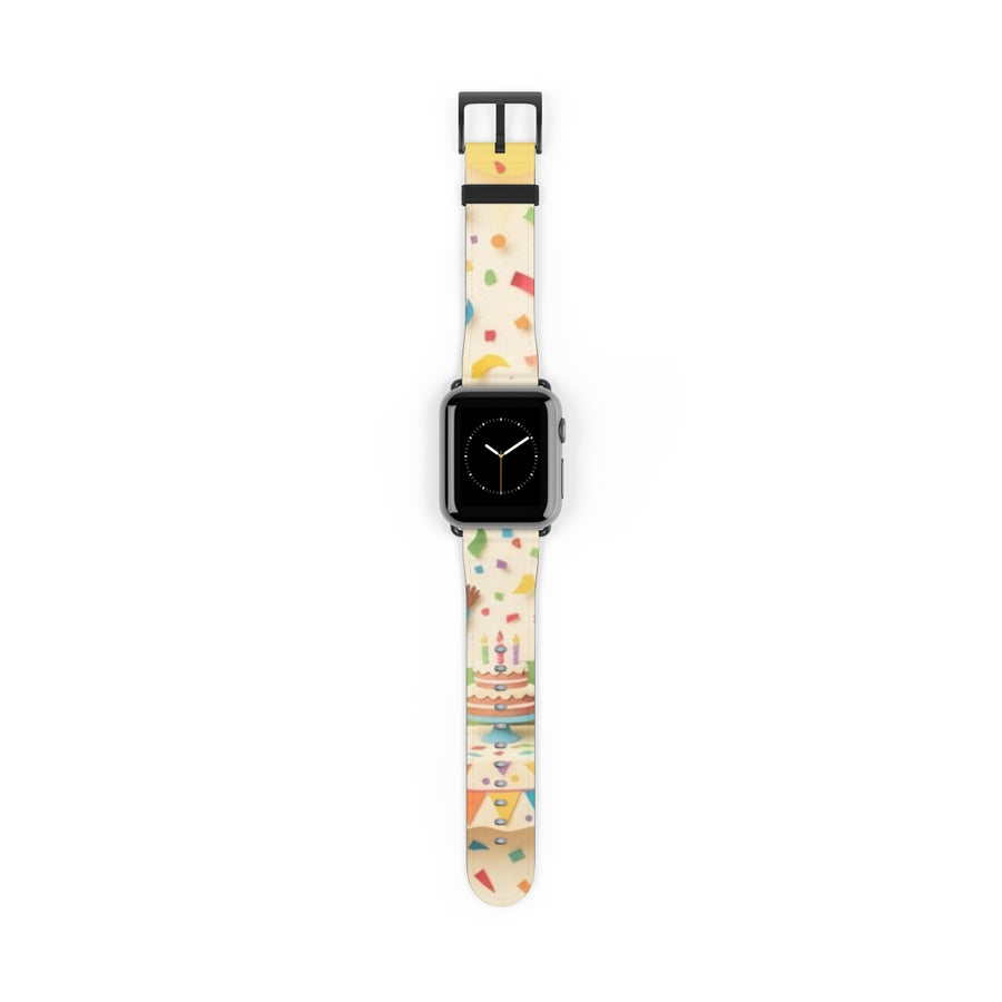Apple Watch Band - Papercut Celebration Joy Party Art