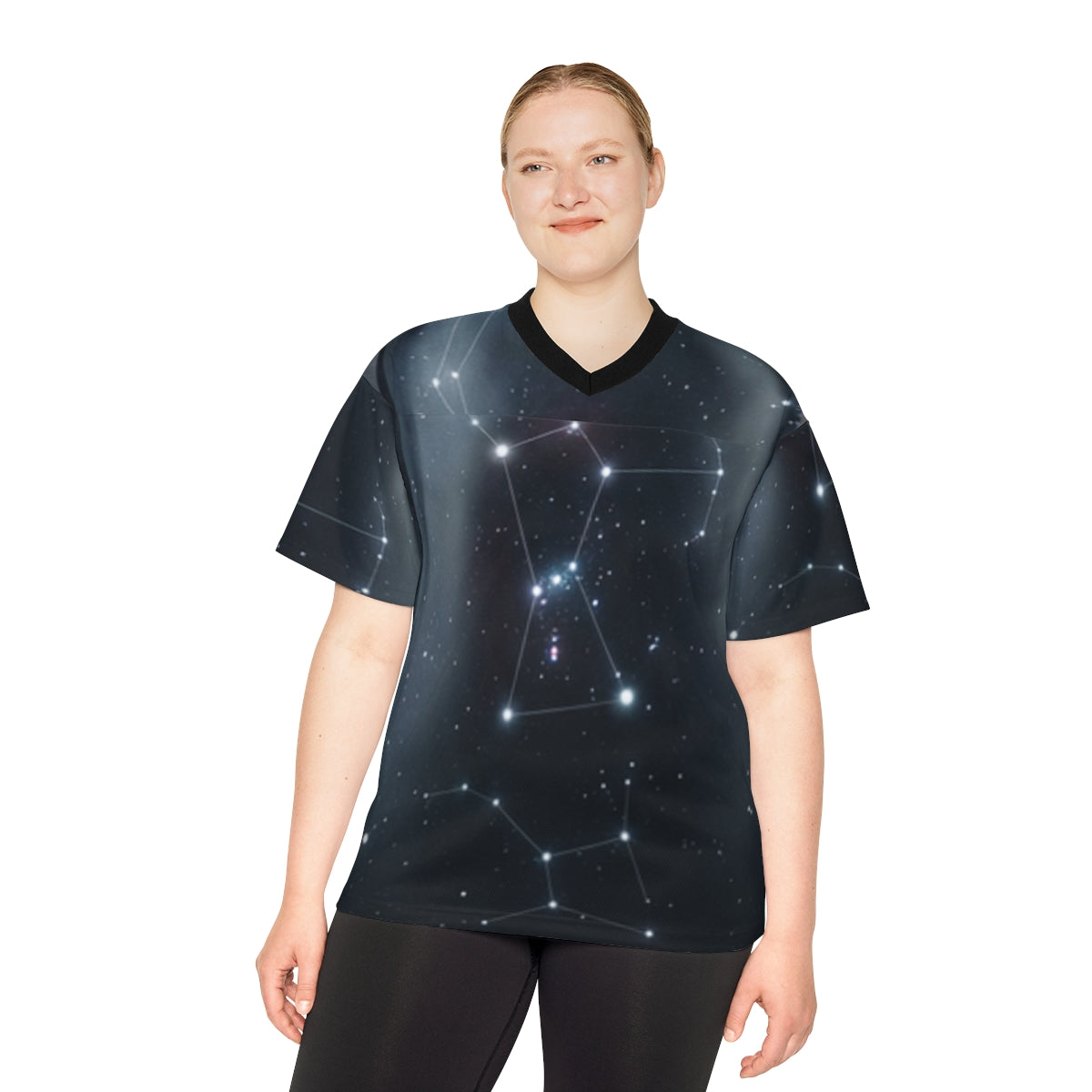 Unisex Football Jersey Orion Constellation Art