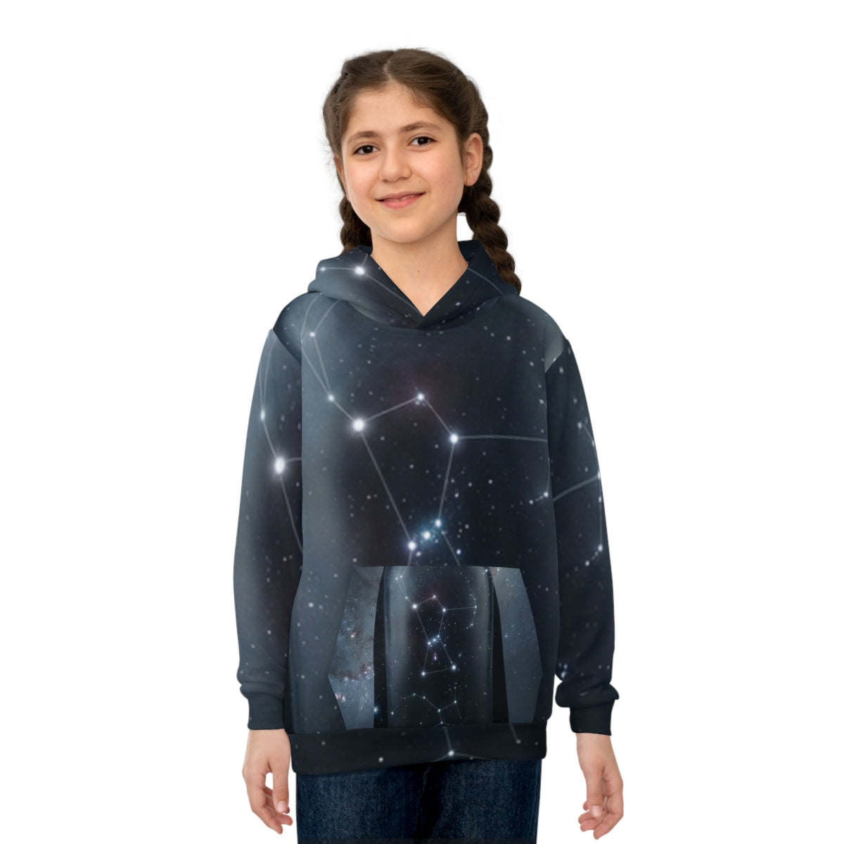 Children's Hoodie - Starry Explorer | Echovira Gallery