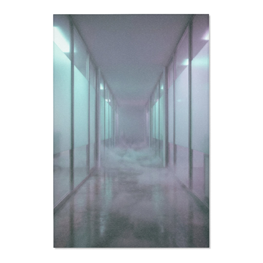Area Rug - Lost Corridor Modern Area Rug | Echovira Gallery