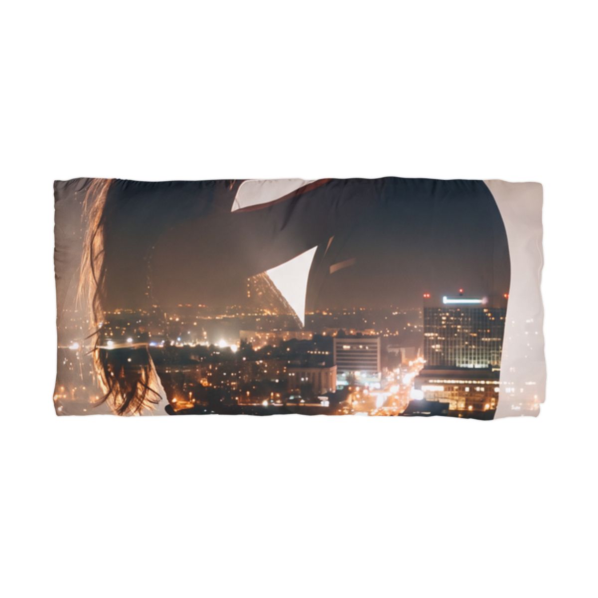 Microfiber Pillowcase - Midnight City Romance | Echovira...