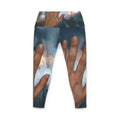 Women's Yoga Pants with Rainy City Artwork