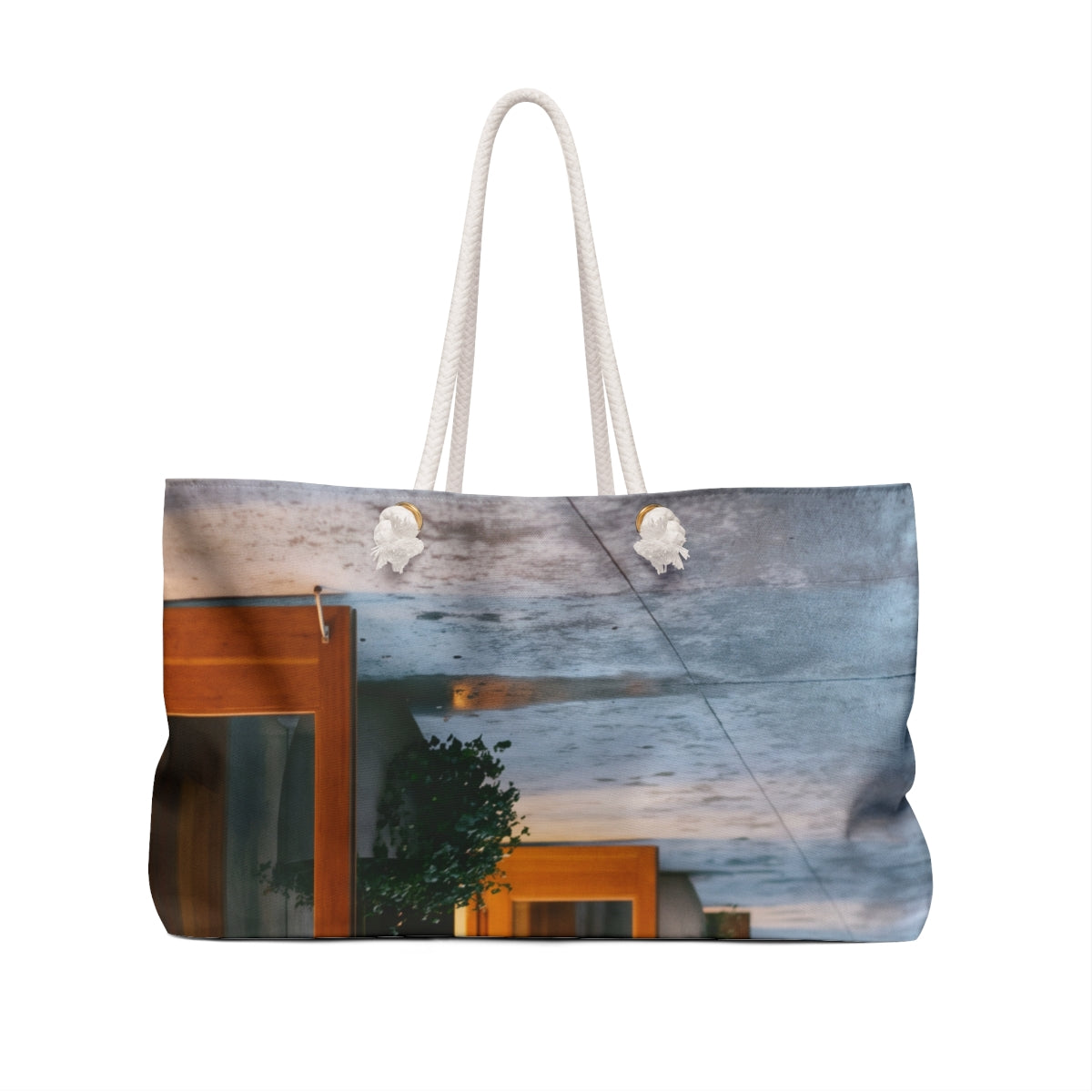Weekender Bag - Urban Twilight Journey | Echovira Gallery