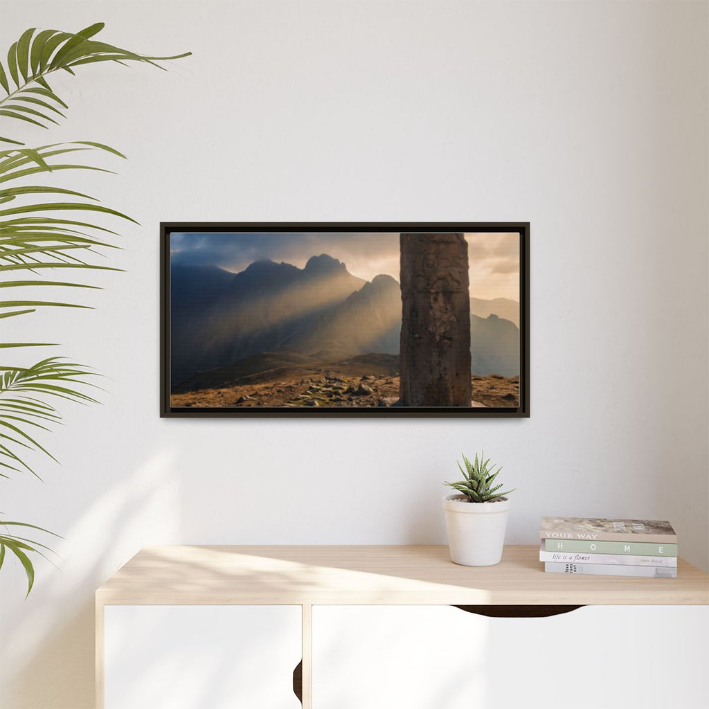 Framed Matte Canvas - Mystic Heritage