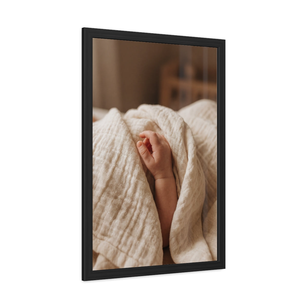 Framed Poster Wall Art - Boho Nursery — Portrait