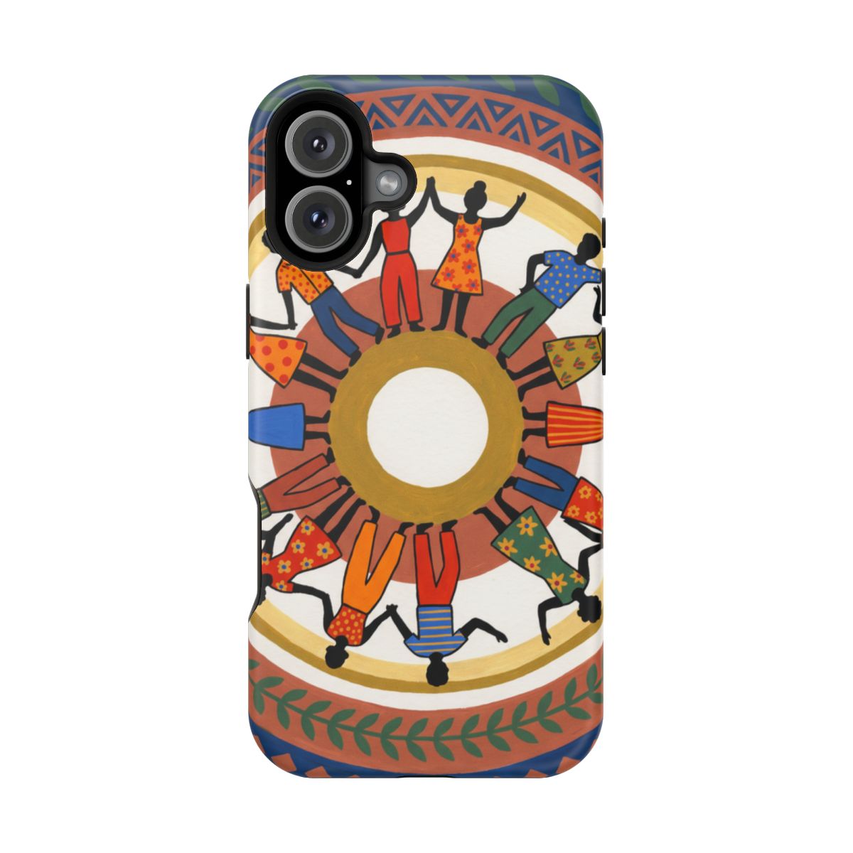 Impact-Resistant Case - Unity Mandala Folk Art | Echovira...