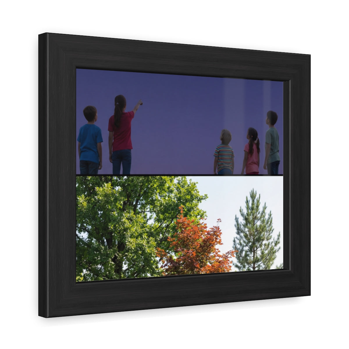 Framed Poster - Little Explorer — Landscape