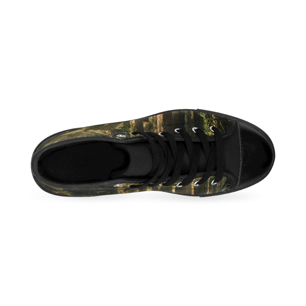 Women's Classic Sneakers - Lost Temple | Echovira Gallery
