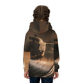 Children's Hoodie Vintage Turntable Art