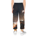 Youth Joggers - City Twilight Lights | Echovira Gallery