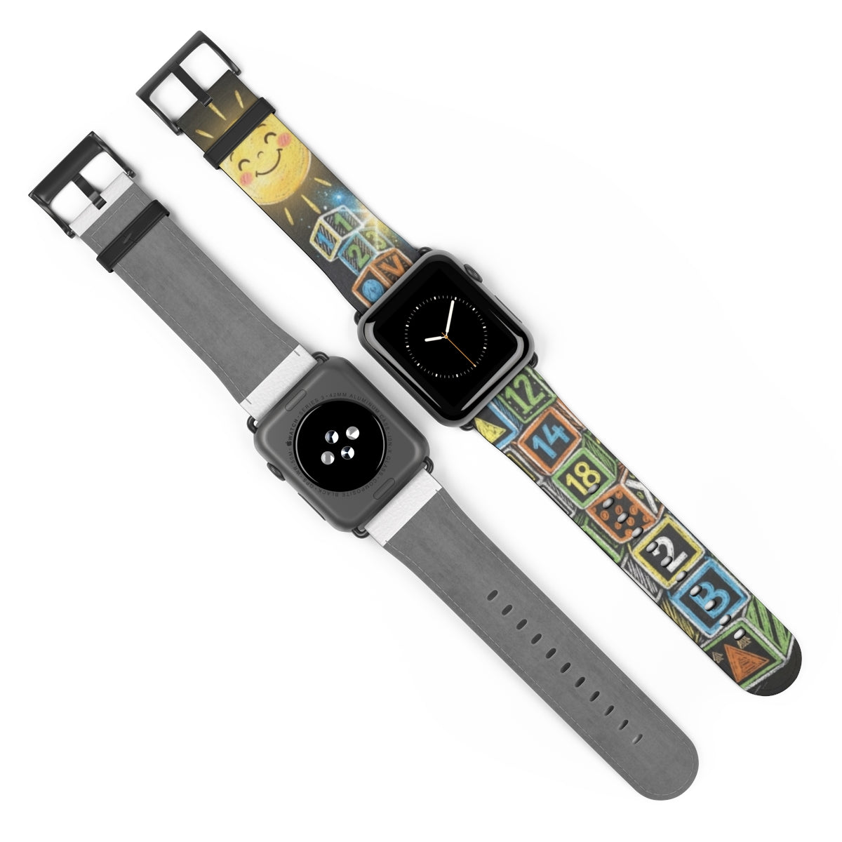 Apple Watch Band - Sunny Alphabet Blocks | Echovira Gallery