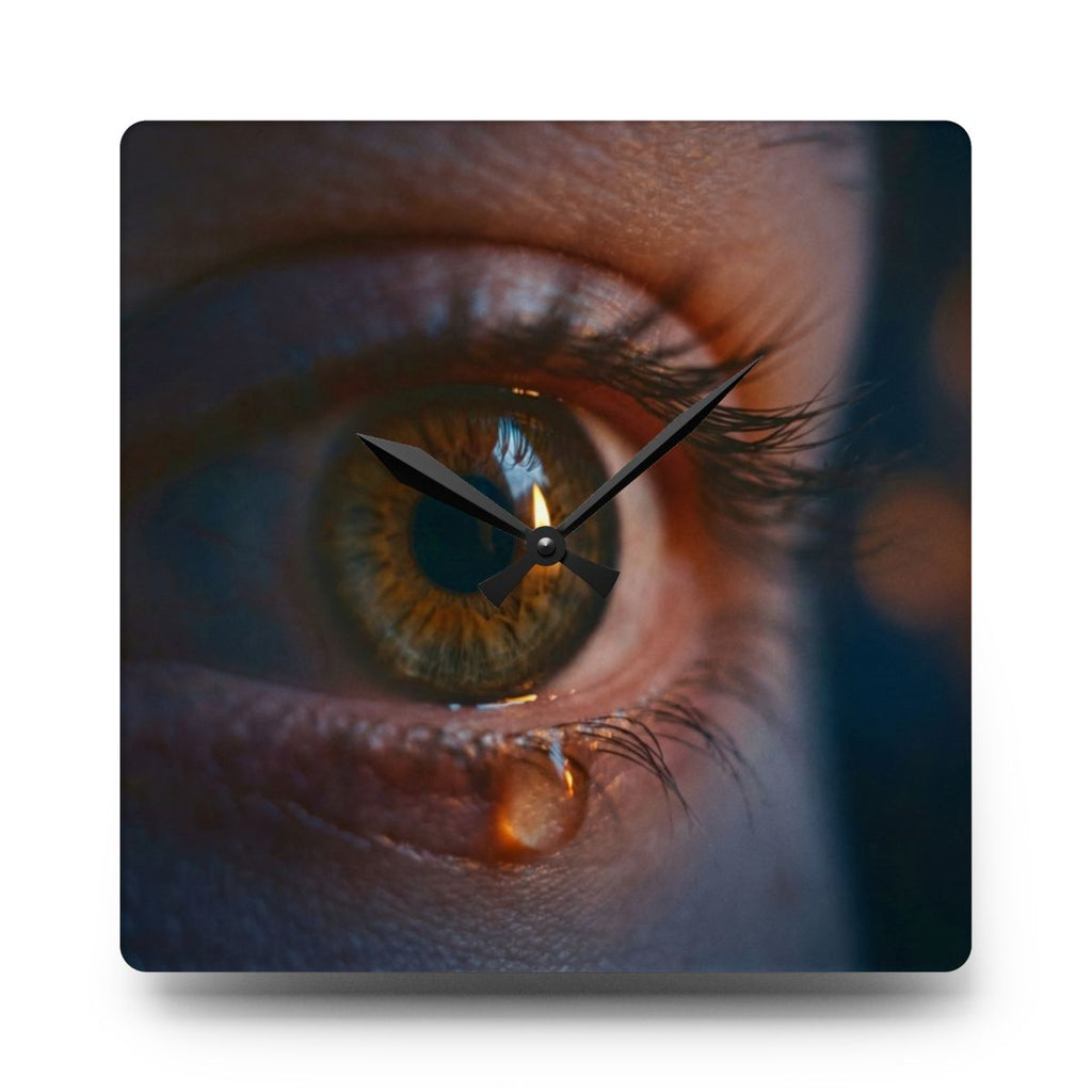 Acrylic Wall Clock - Timeless Emotion