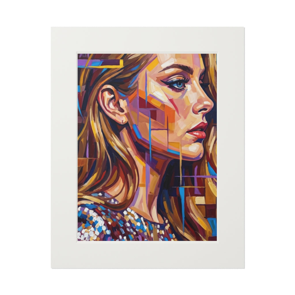 Fine Art Print with Frame - Shattered Elegance (11×14 &... |...