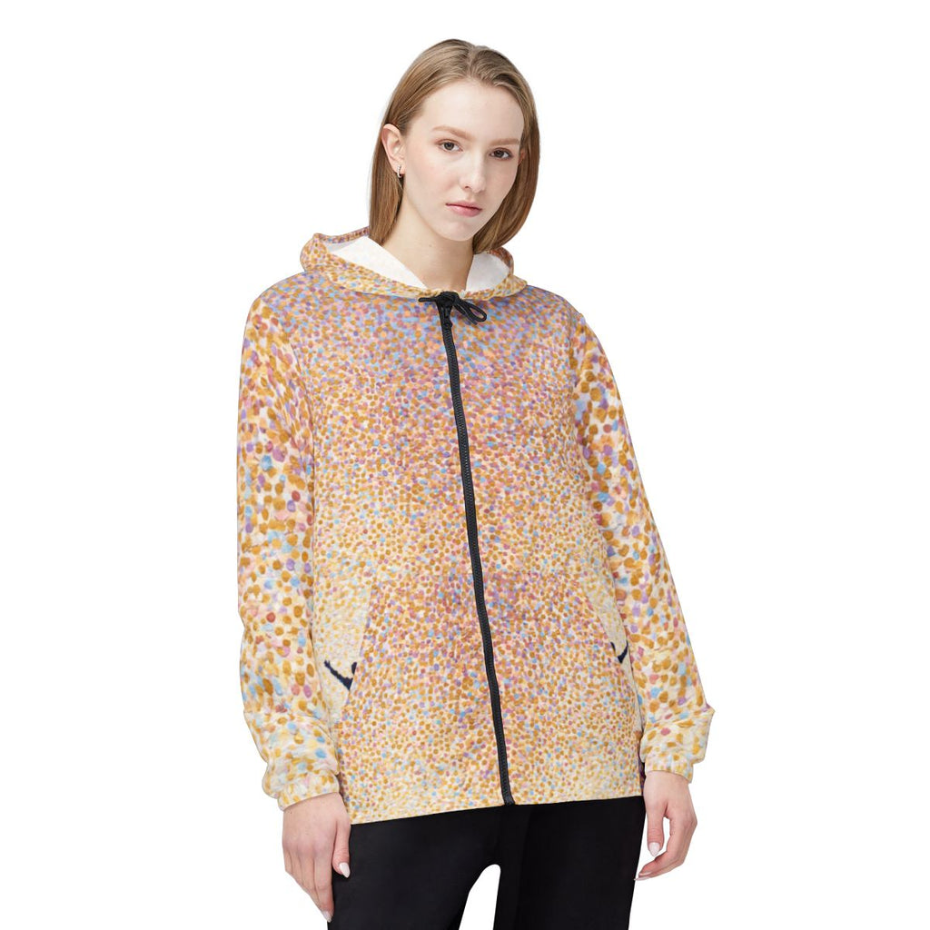 Windbreaker Jacket - Radiant Horizon | Echovira Gallery