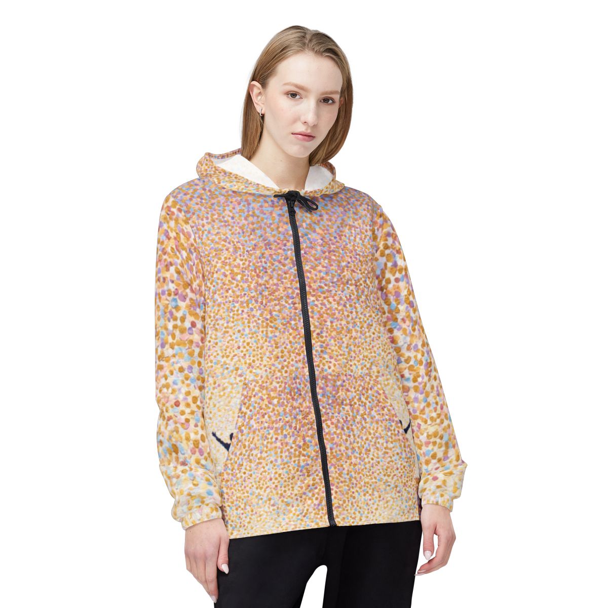 Windbreaker Jacket - Radiant Horizon | Echovira Gallery