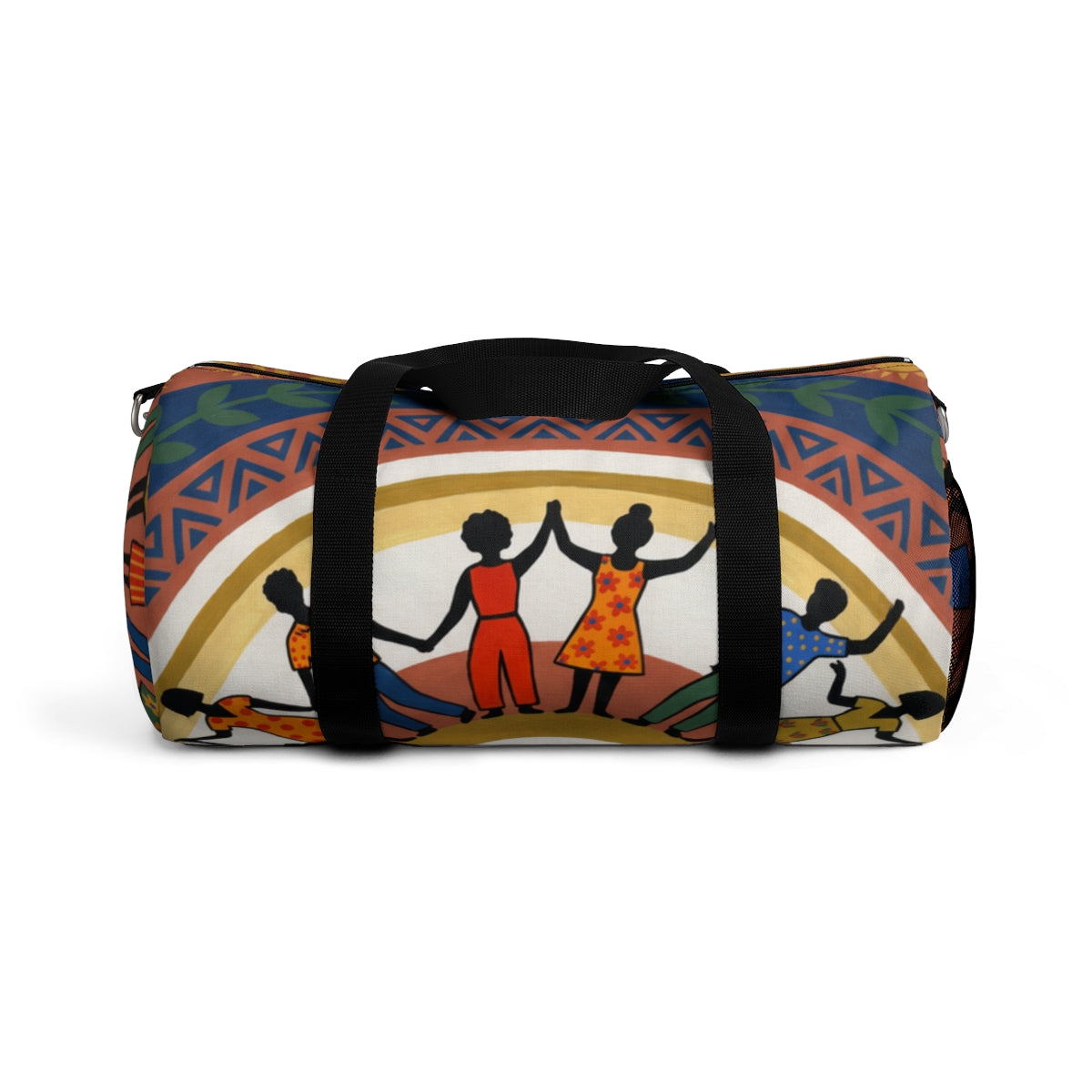 Duffel Bag - Unity Mandala Folk Art | Echovira Gallery