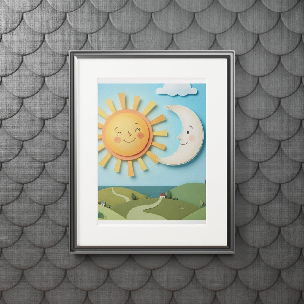 Fine Art Prints - Celestial Meadow Passepartout Frame —... |...
