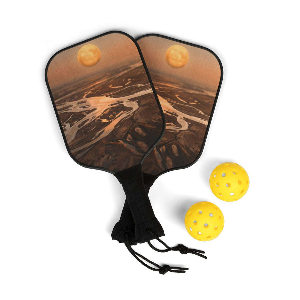 Pickleball Kit - Sunlit River Delta | Echovira Gallery