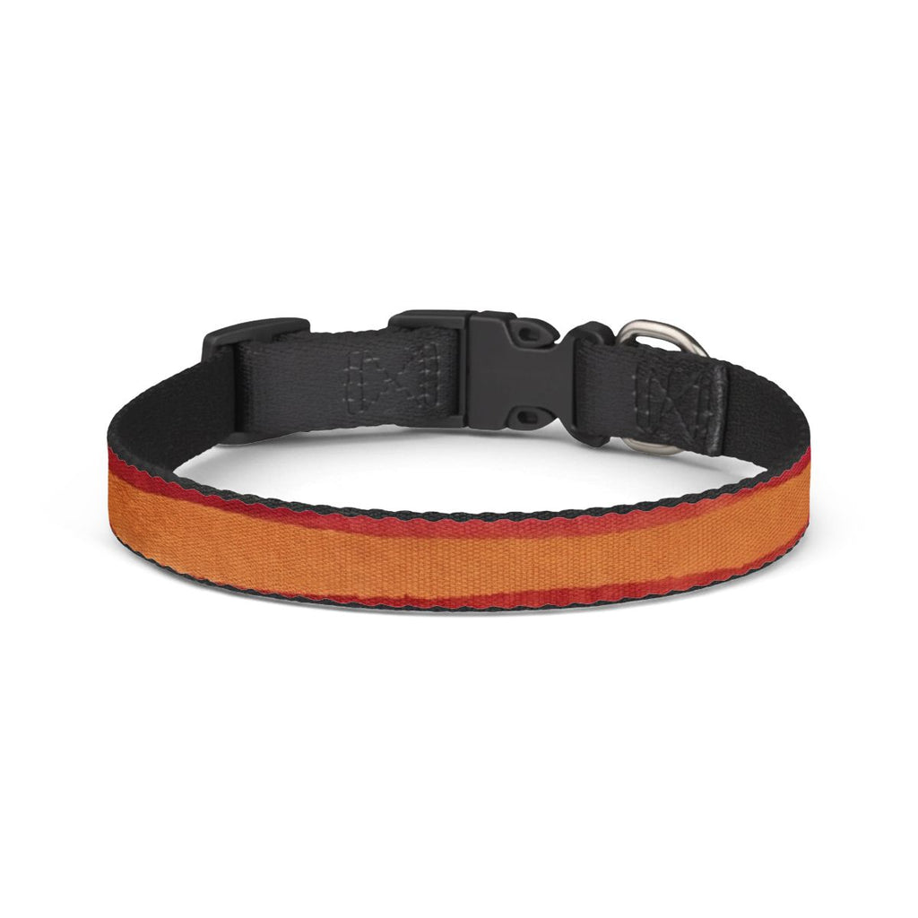 Clip-on Pet Collar - Crimson Romance Watercolor Portrait |...