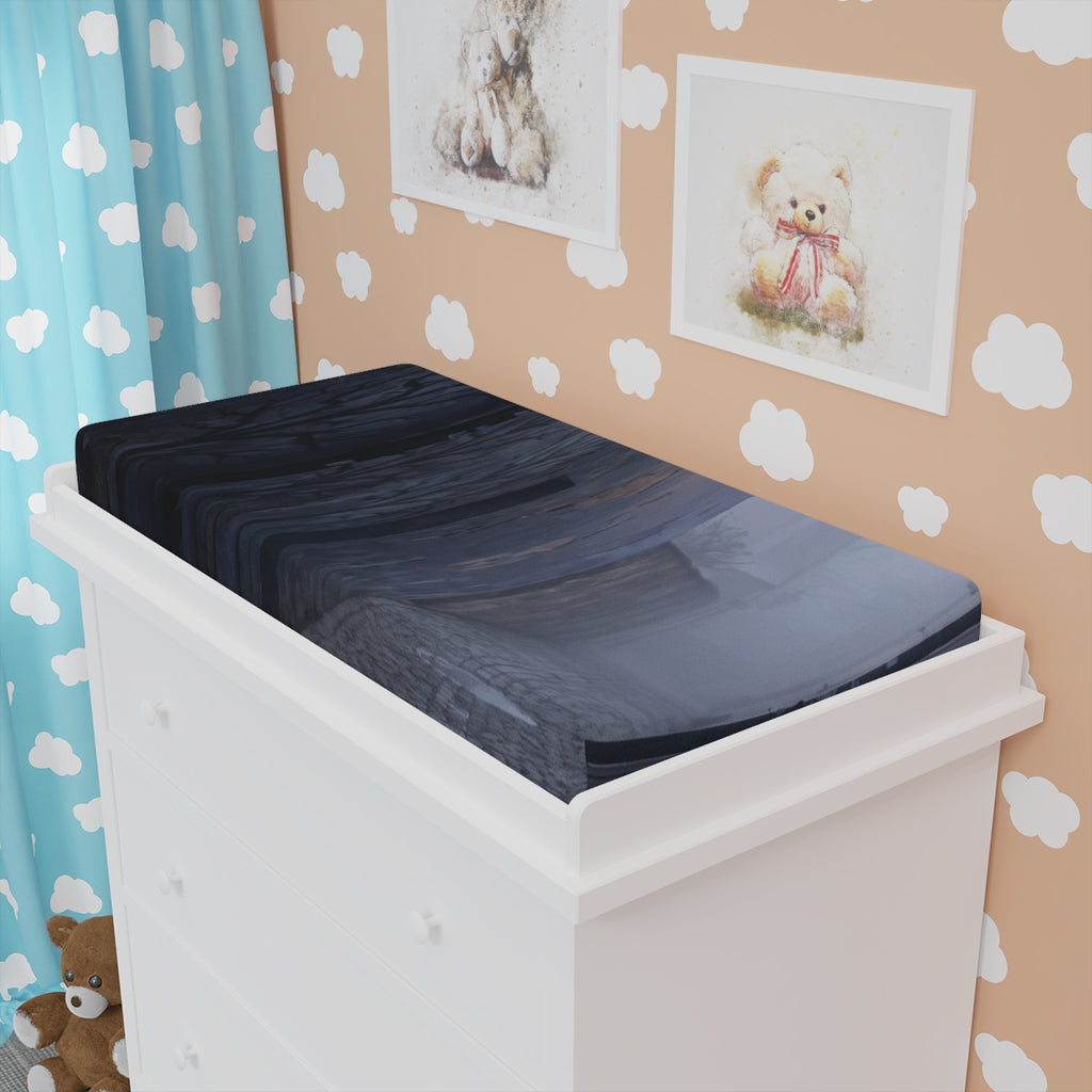 Cobblestone Passage Baby Changing Pad Cover