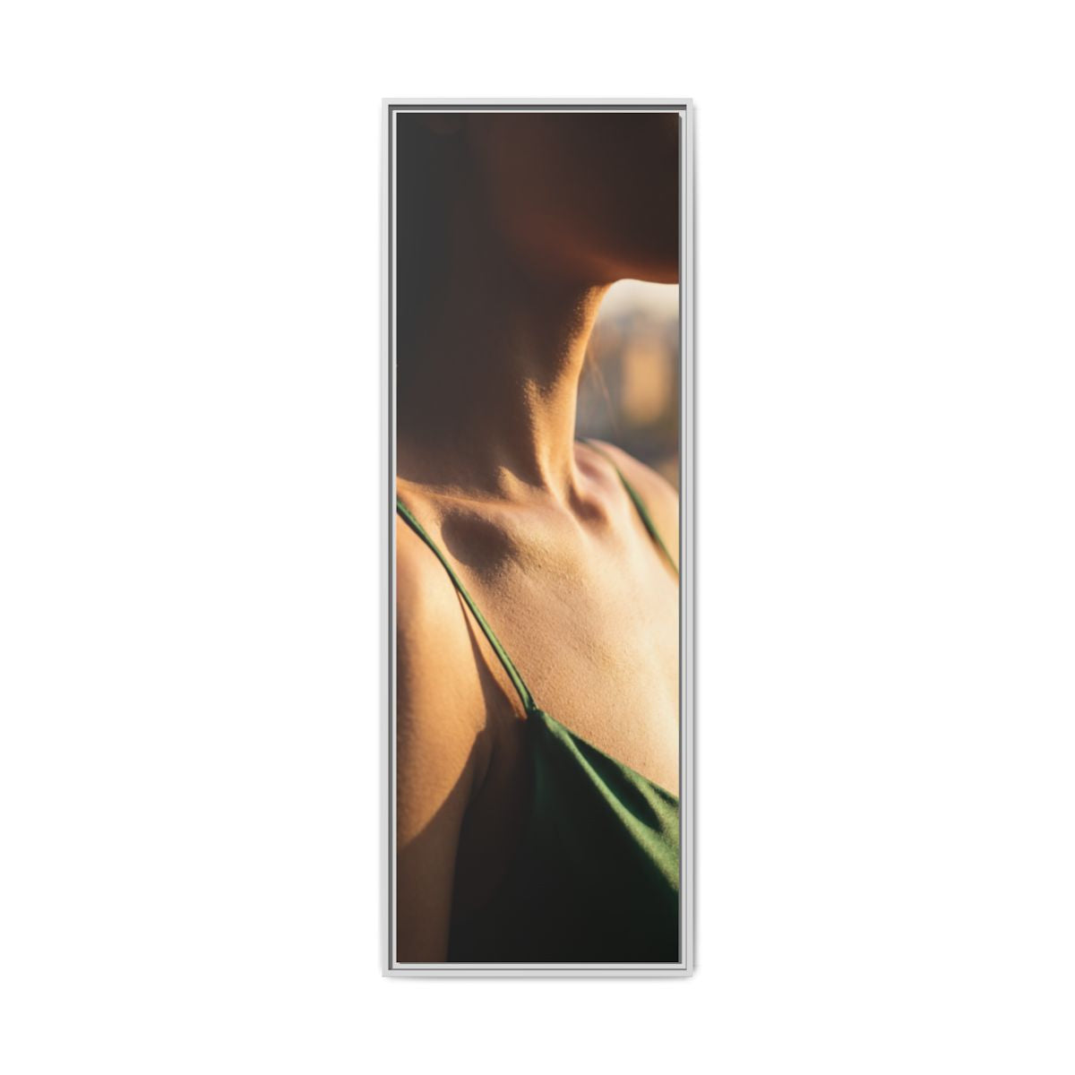 Framed Matte Canvas - Sunlit Muse