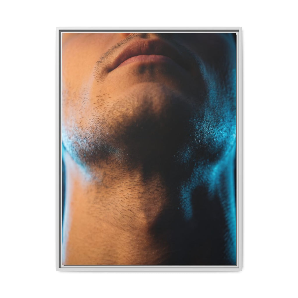 Framed Matte Canvas - Neon Noir