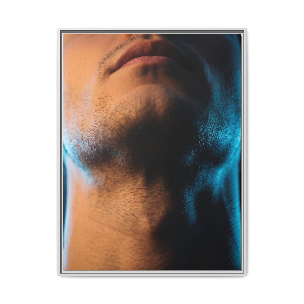 Framed Matte Canvas - Neon Noir