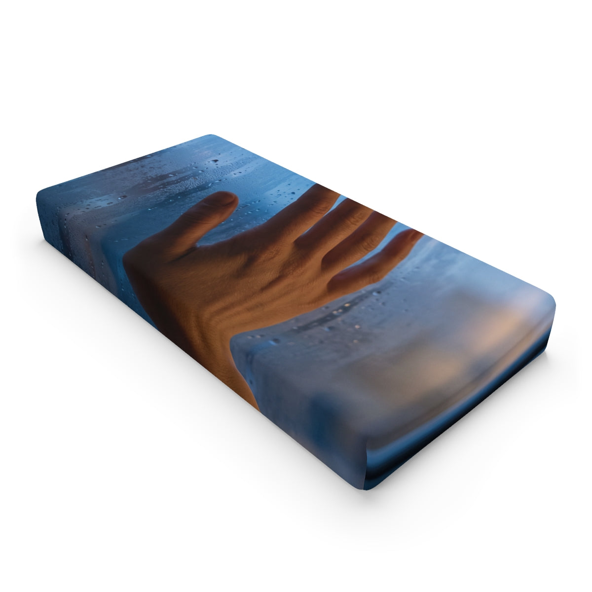 Moody Window Rain Baby Changing Pad Cover