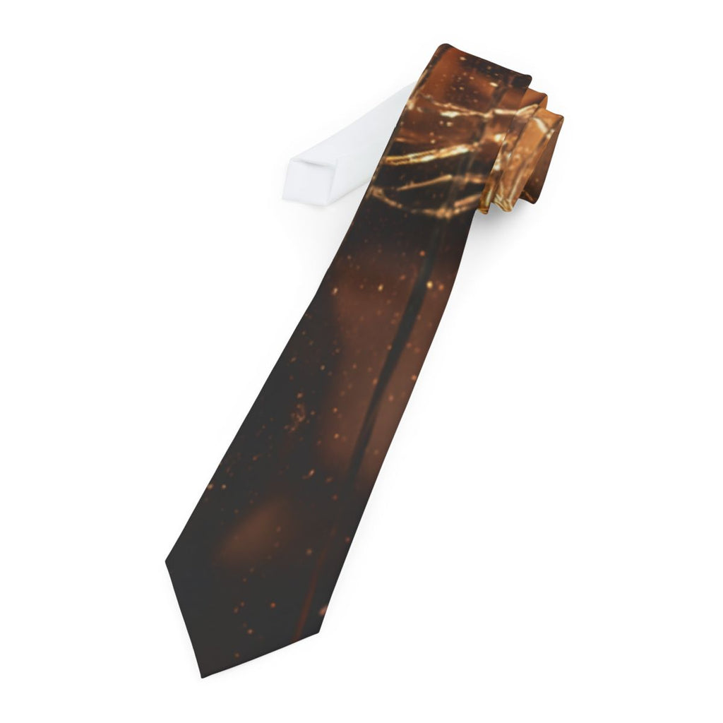 Necktie - Fractured Glow Shattered Glass Art | Echovira...