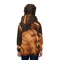 किड्स जैज़ ट्रॉम्बोन ब्रास आर्ट hoodie