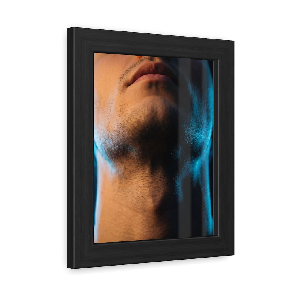 Framed Poster - Cinematic Urban Wall — Portrait